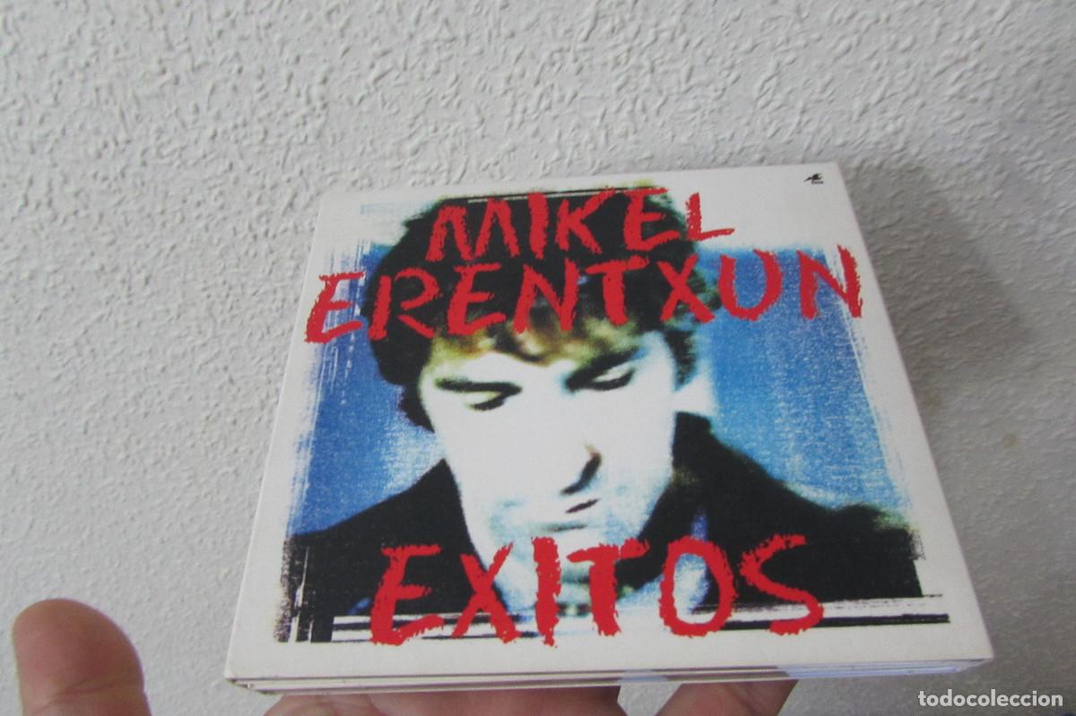 CDs de m&uacute;sica: Mikel Erentxun - &Eacute;xitos - Doble CD con rarezas+DVD + libreto - Foto 1