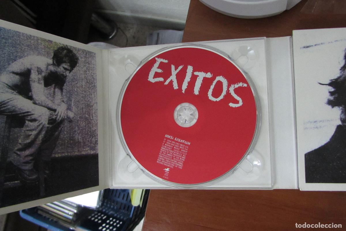 CDs de m&uacute;sica: Mikel Erentxun - &Eacute;xitos - Doble CD con rarezas+DVD + libreto - Foto 4