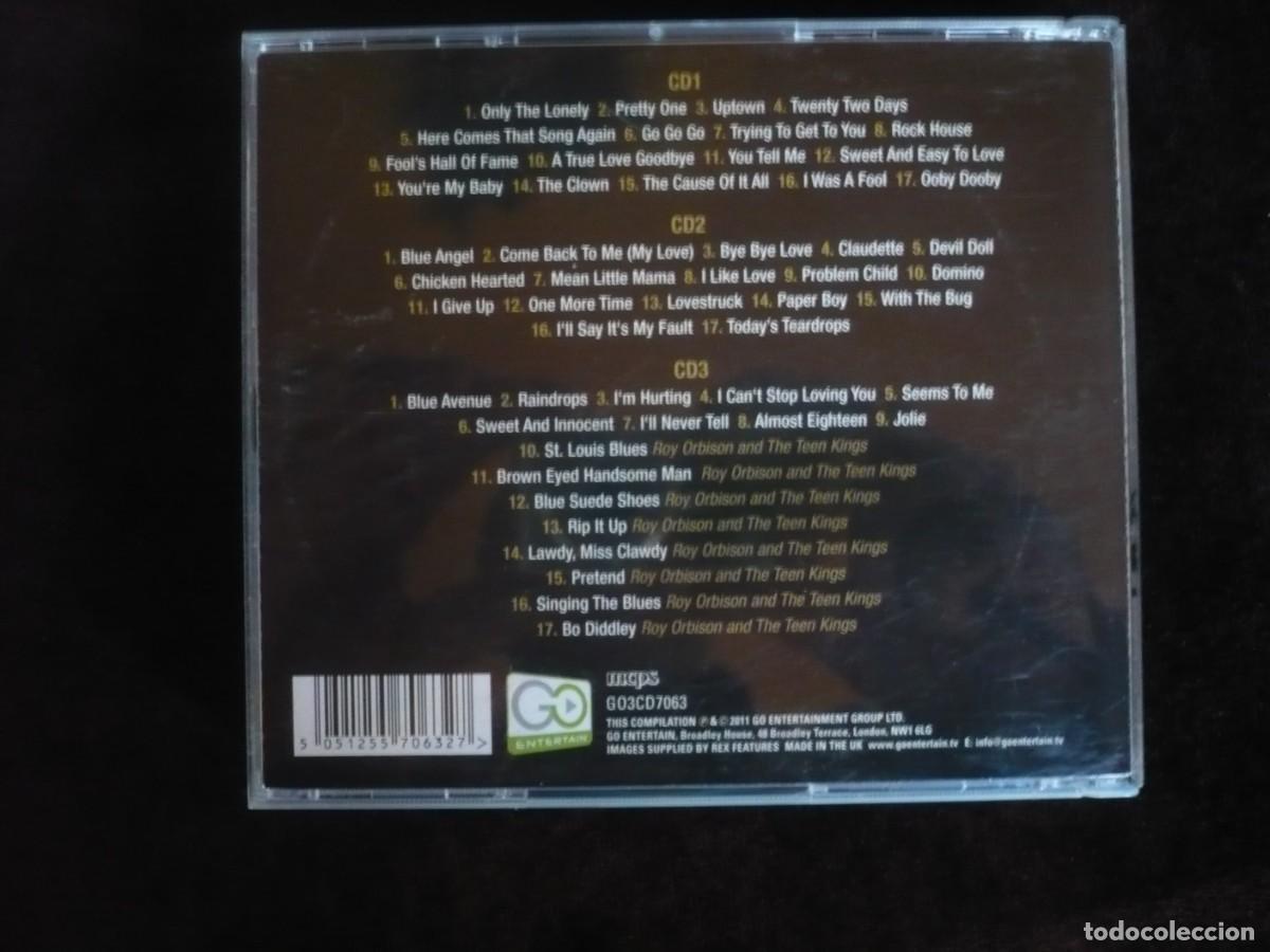CDs de m&uacute;sica: roy orbison - the legend - con 3 cd como nuevos + librito - Foto 2