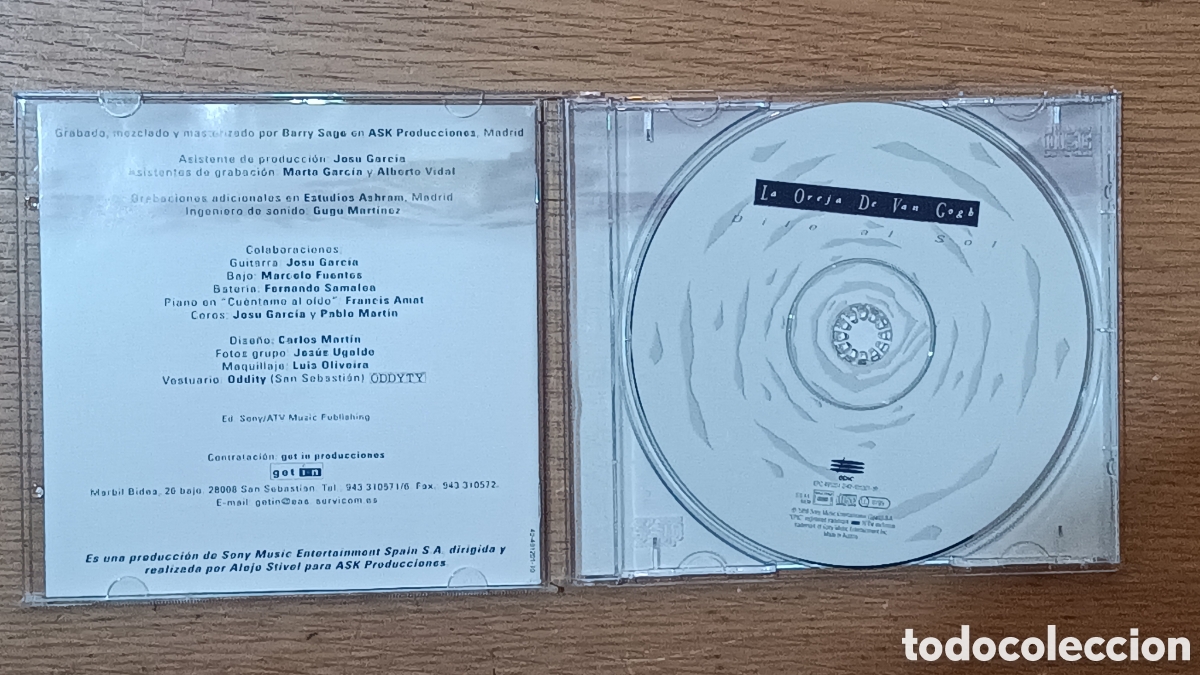 CDs de m&uacute;sica: La Oreja De Van Gogh CD Dile Al Sol - Foto 3