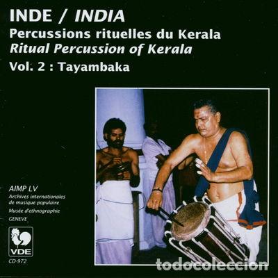 CD de M&uacute;sica: India-Ritual Percussion 2- 7619918097229