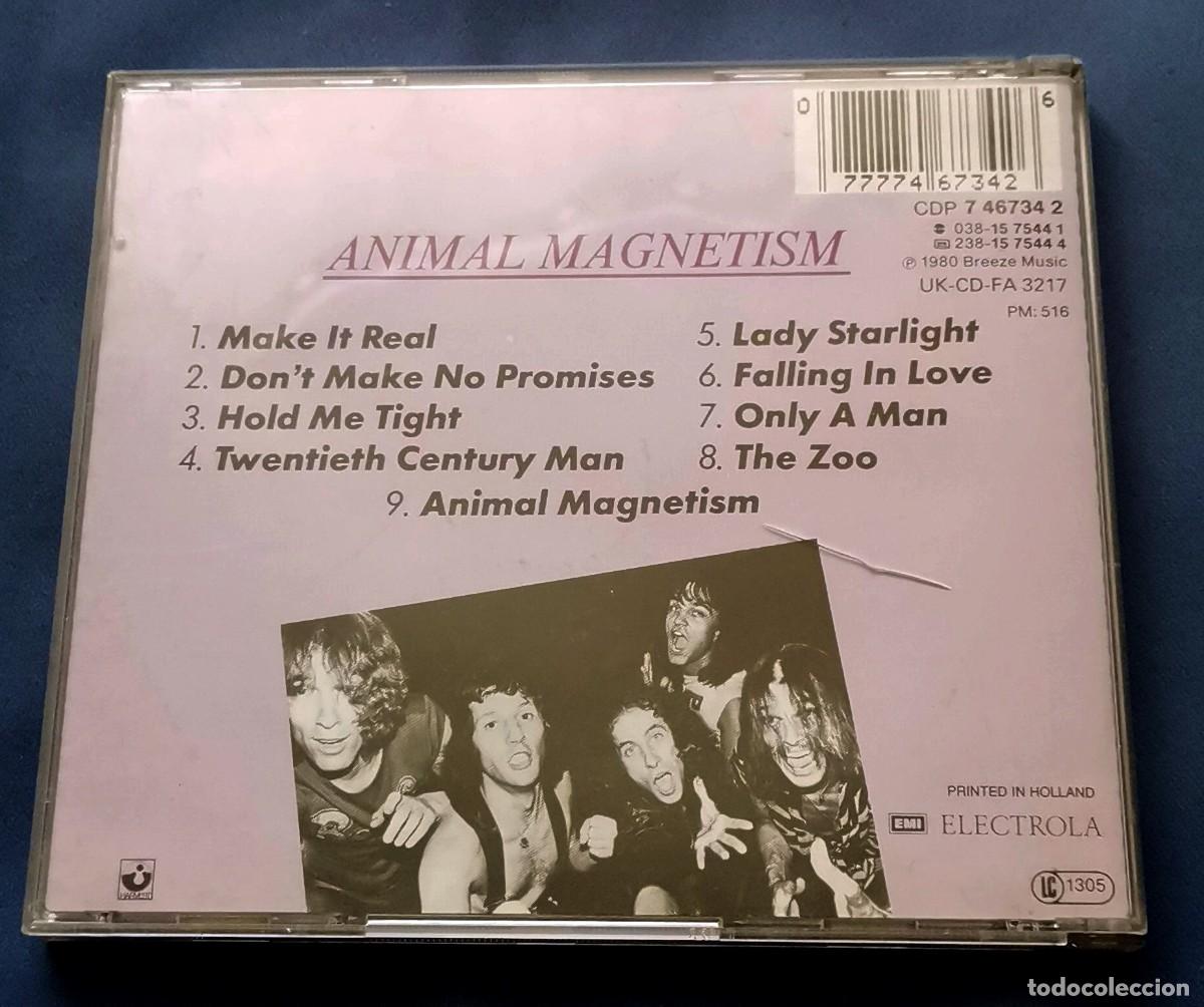 CDs de m&uacute;sica: Scorpions &lrm;&ndash; Animal Magnetism cd - Foto 2
