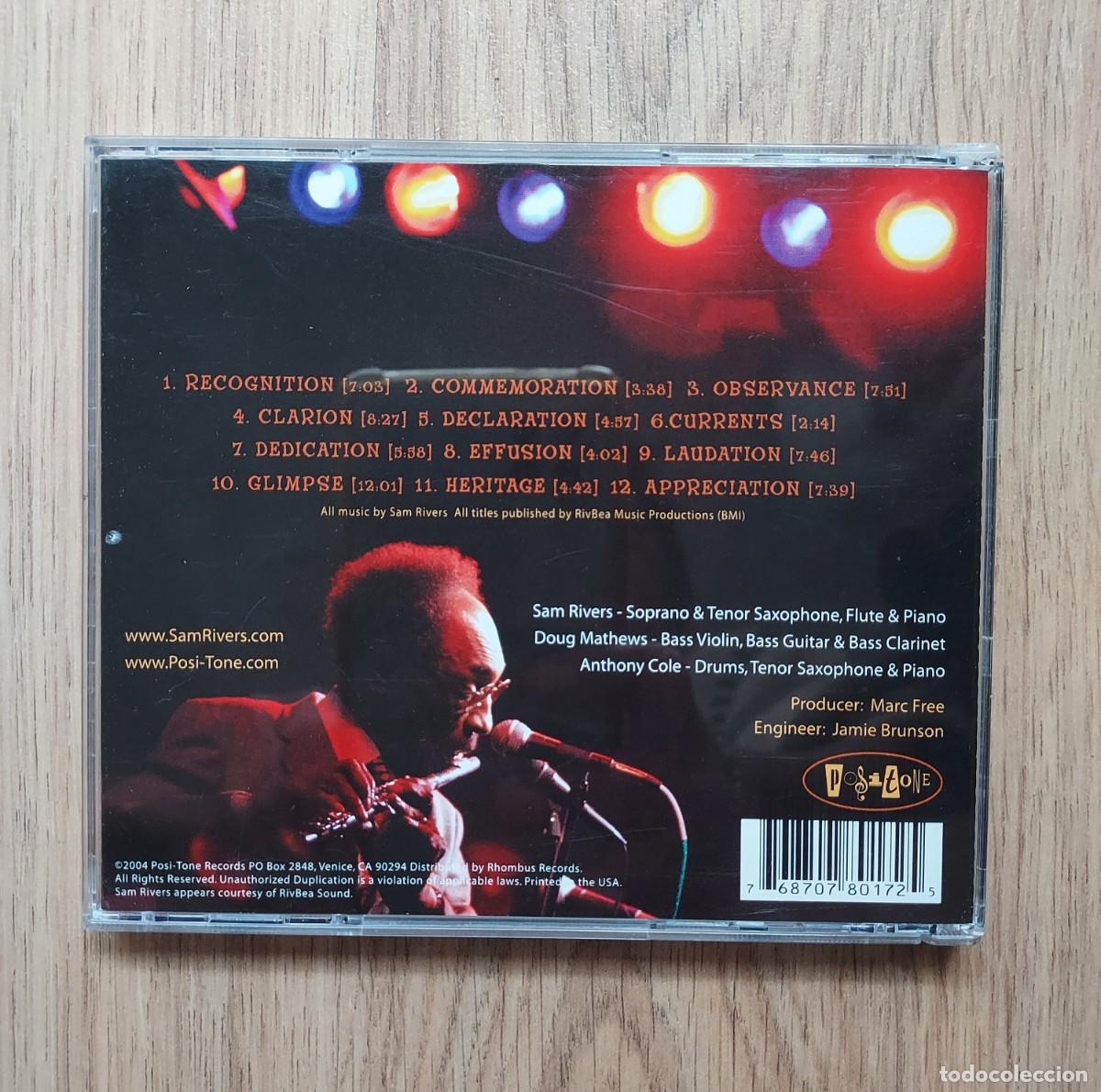 CDs de m&uacute;sica: Sam Rivers - Celebration CD - Foto 2