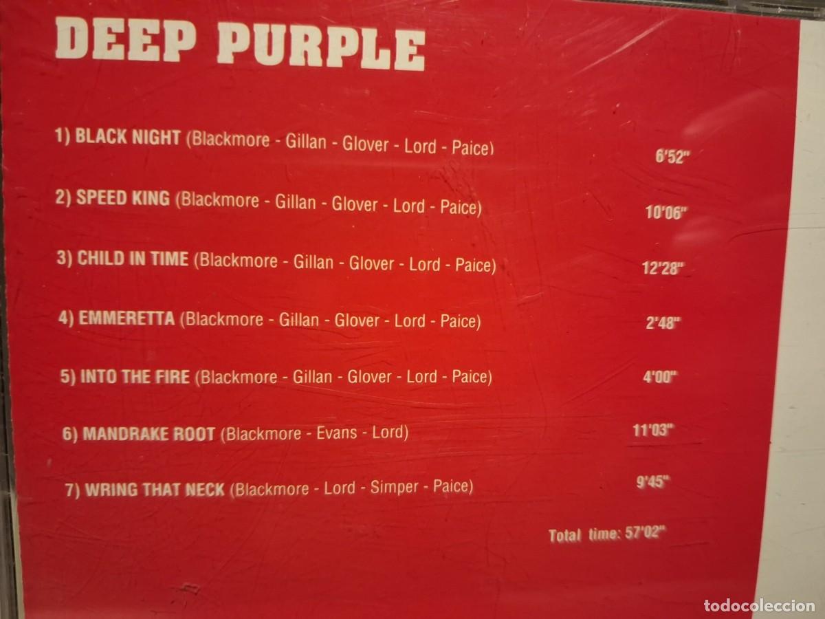 CDs de m&uacute;sica: CD DEEP PURPLE : LIVE - Foto 3