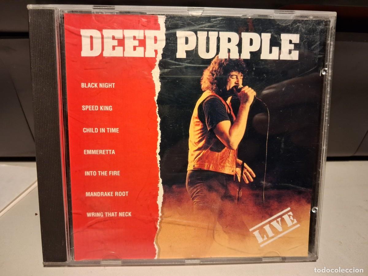 CDs de m&uacute;sica: CD DEEP PURPLE : LIVE - Foto 1