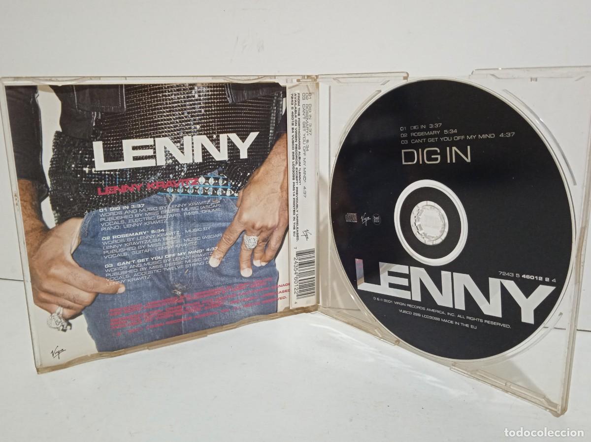CDs de m&uacute;sica: Lenny Kravitz - Dig In- MAXI CD - 3 Temas - 2001 - Foto 3