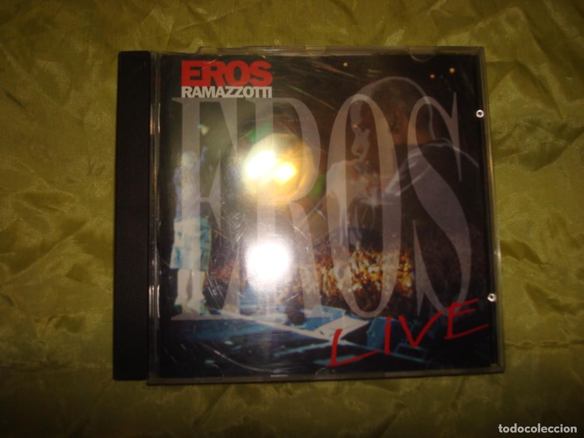 CDs de m&uacute;sica: EROS RAMAZZOTTI. LIVE. CD. IMPECABLE - Foto 1