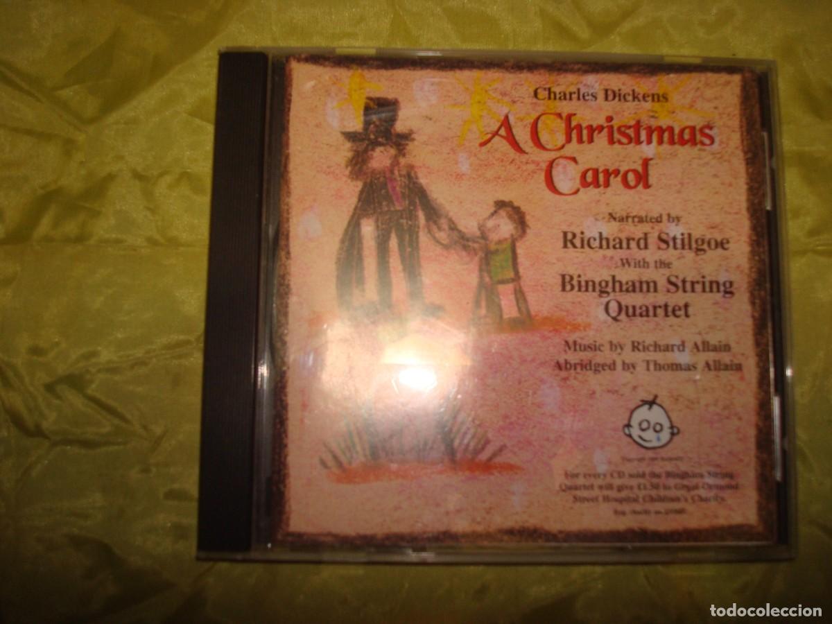 CDs de m&uacute;sica: CHARLES DICKENS. A CHRISTMAS CAROL. CD. IMPECABLE - Foto 1