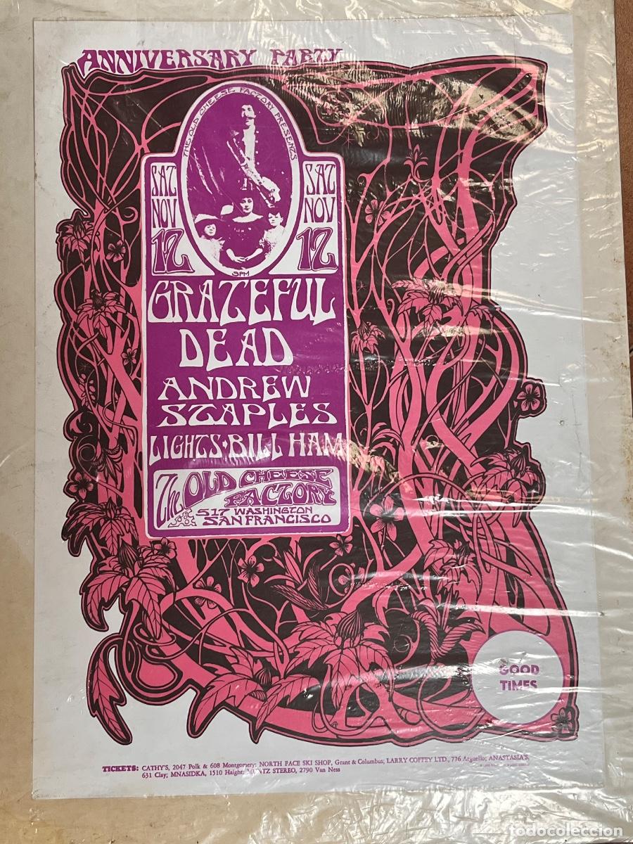 CDs de m&uacute;sica: P&oacute;ster Grateful Dead - Foto 1