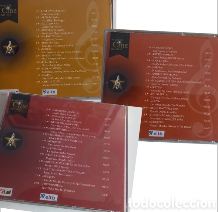 CDs de m&uacute;sica: M&Uacute;SICA DE CINE. 3 CDs - Foto 2
