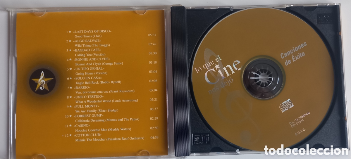 CDs de m&uacute;sica: M&Uacute;SICA DE CINE. 3 CDs - Foto 10