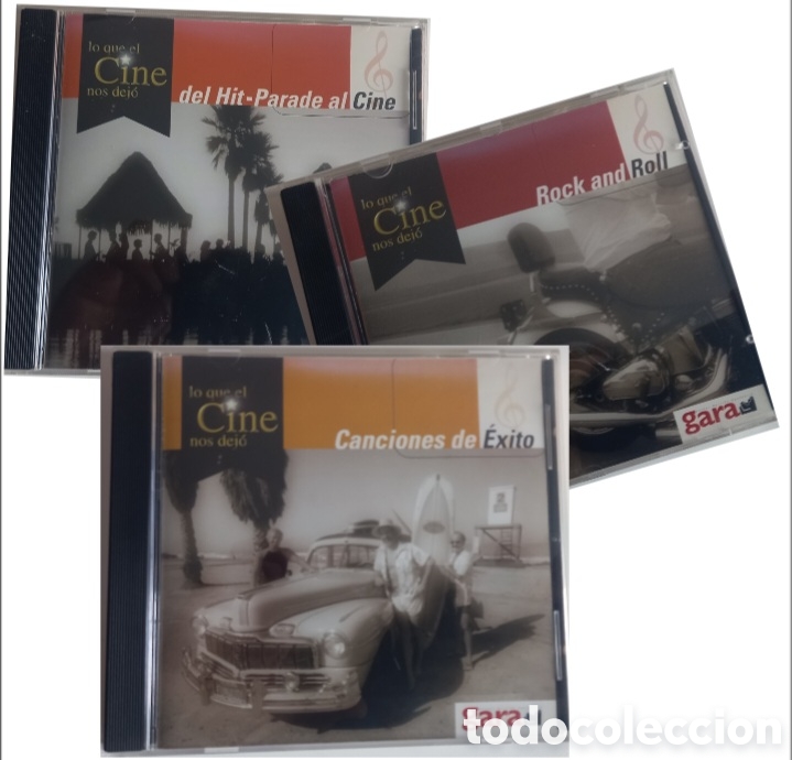CDs de m&uacute;sica: M&Uacute;SICA DE CINE. 3 CDs - Foto 1