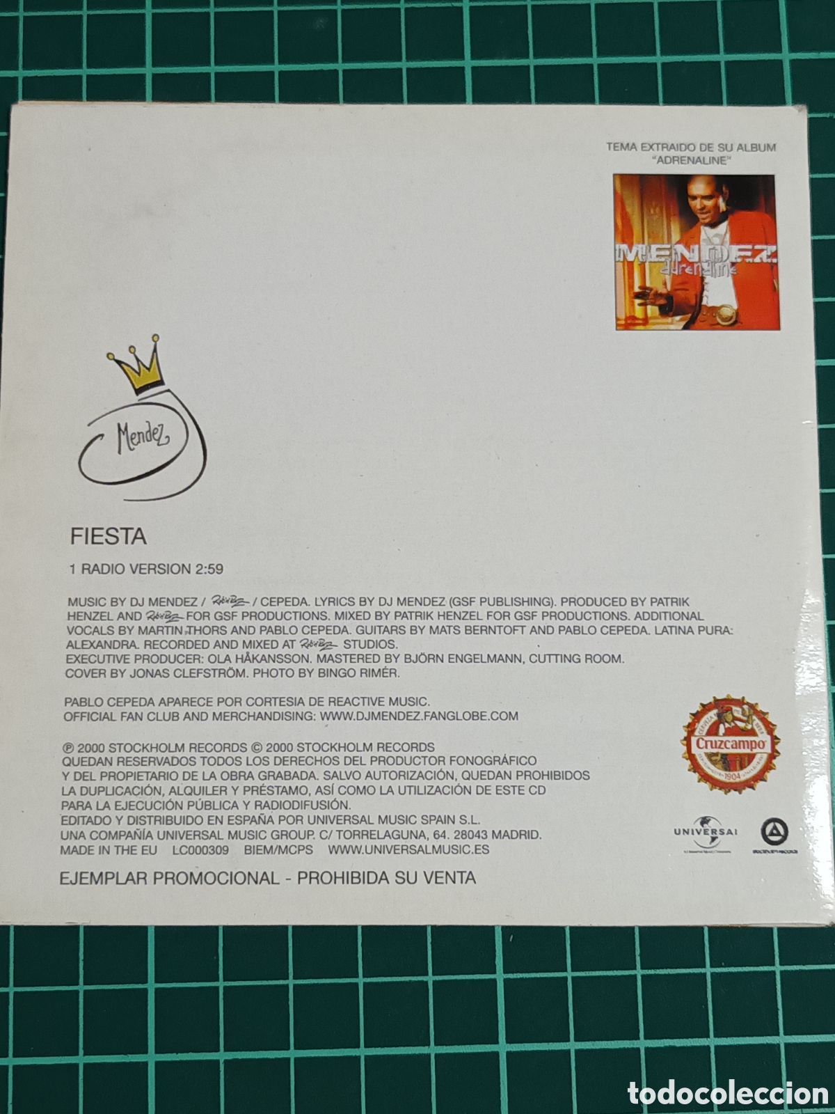 CDs de m&uacute;sica: M&eacute;ndez fiesta cd-maxi - Foto 2