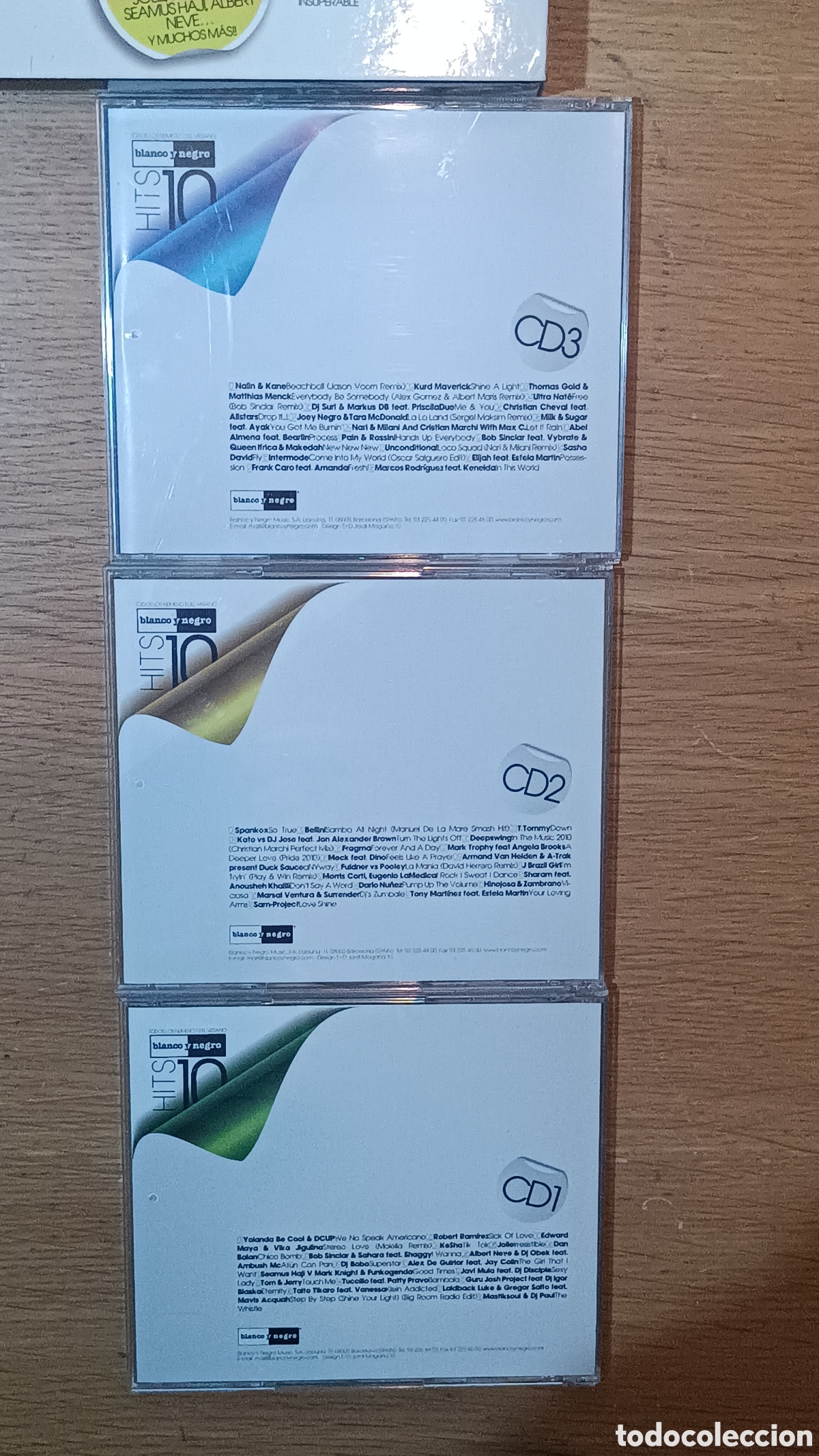 CDs de m&uacute;sica: Blanco Y Negro Hits 10 3 CDs - Foto 7