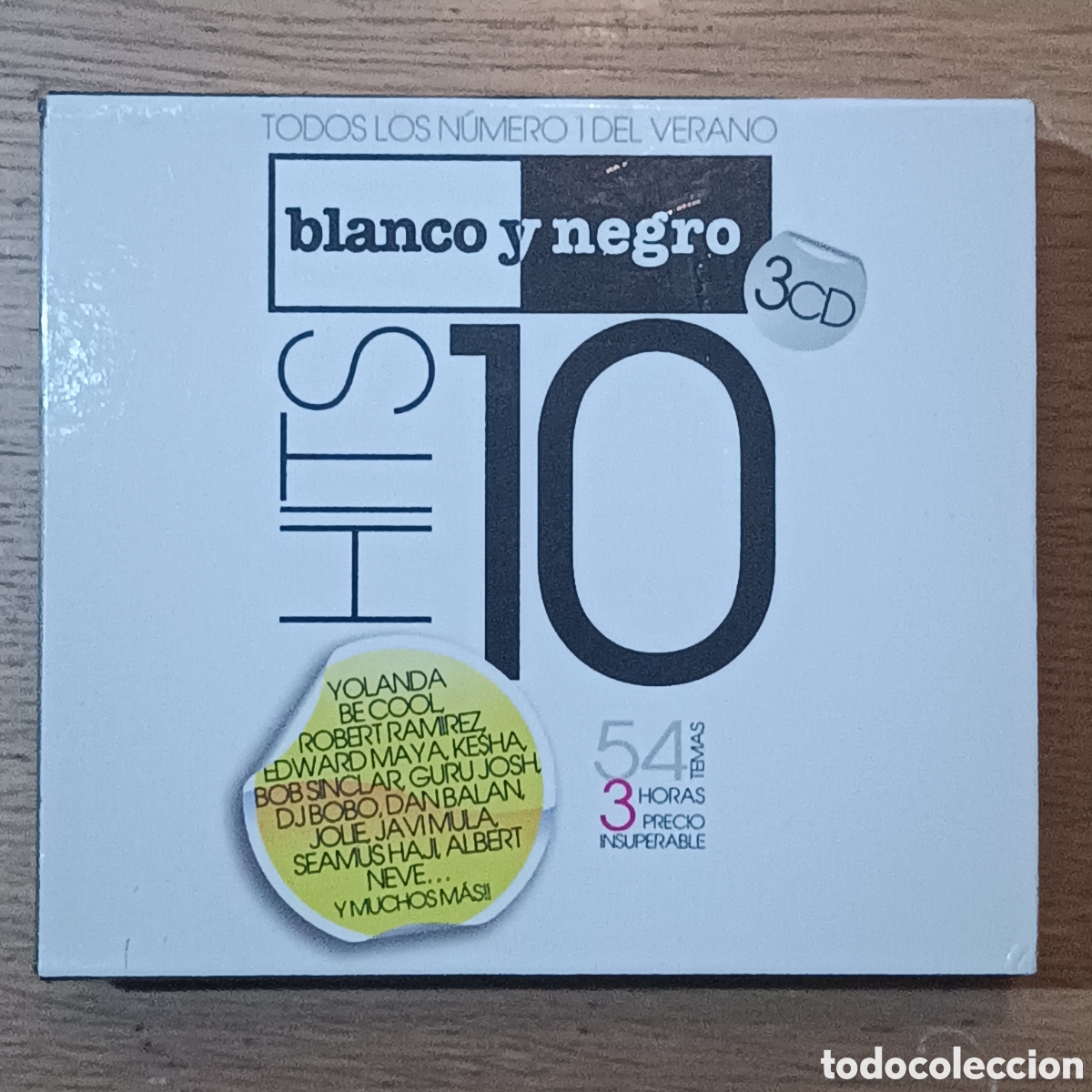 CDs de m&uacute;sica: Blanco Y Negro Hits 10 3 CDs - Foto 1