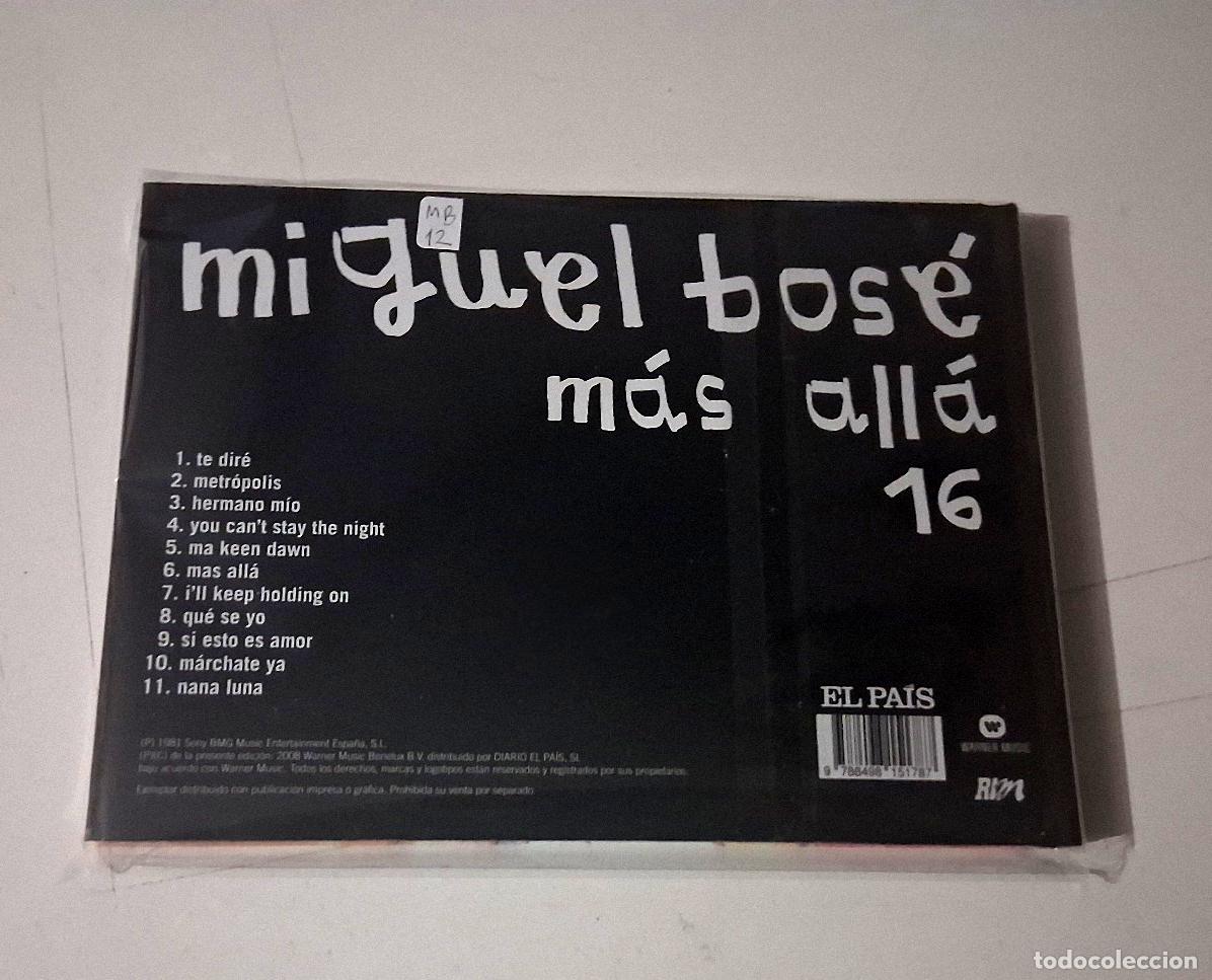 CDs de m&uacute;sica: MIGUEL BOSE &rdquo;MAS ALLA&rdquo; CD + LIBRO 11 TRACKS - Foto 2