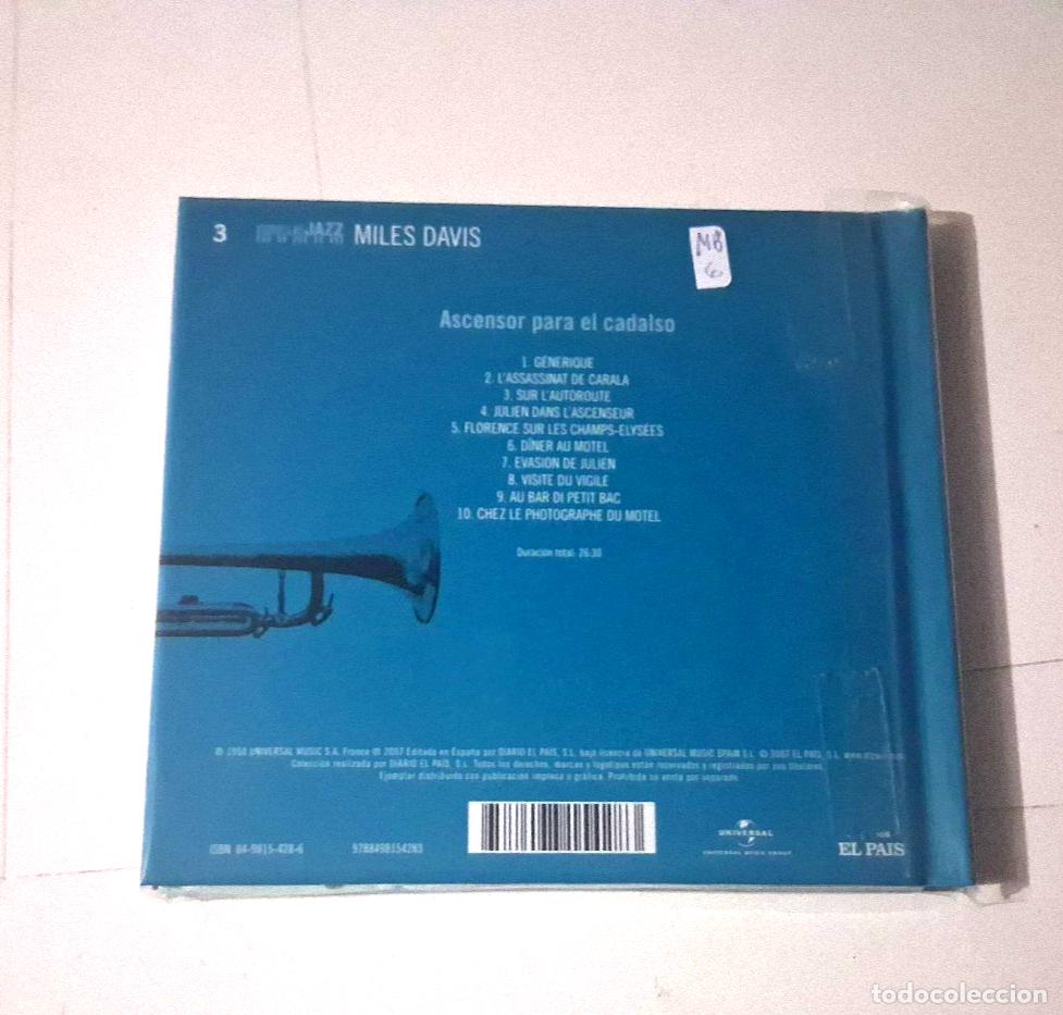 CDs de m&uacute;sica: MILES DAVIS &rdquo;ASCENSOR PARA EL CADALSO&rdquo; CD 10 TRACKS +LIBRO - Foto 2