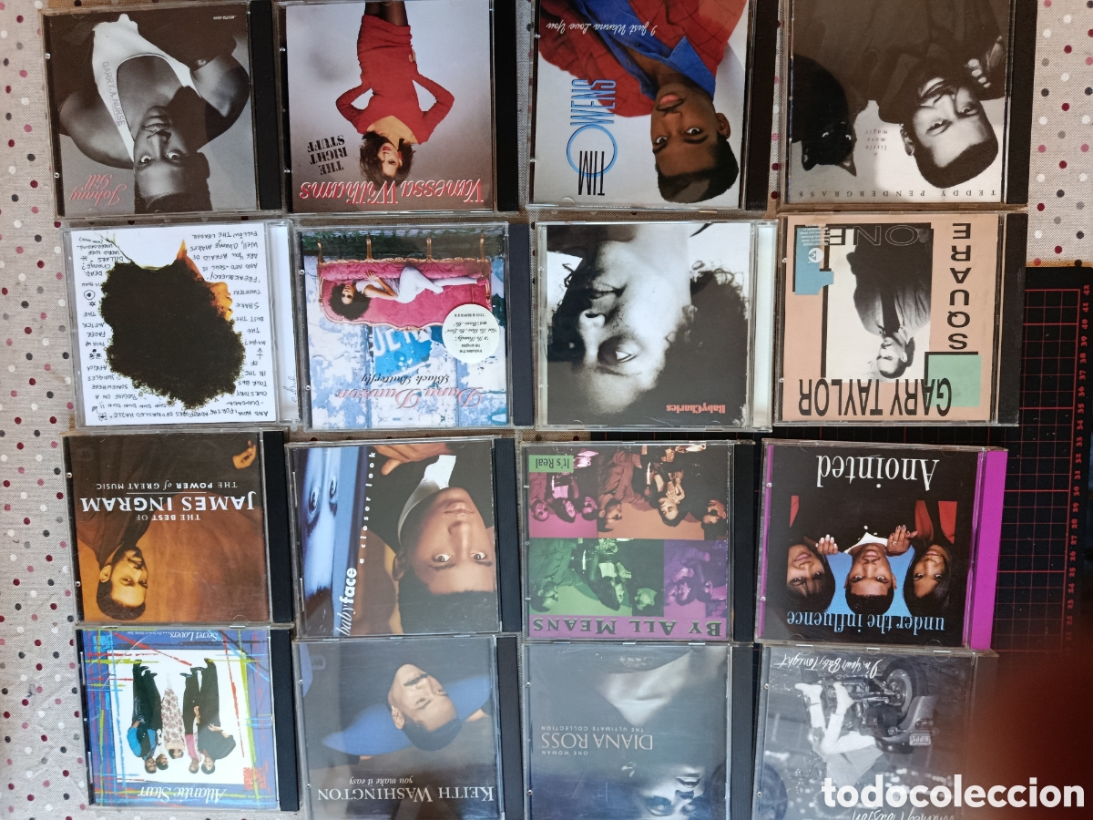 CDs de M&uacute;sica: Lote de CD,s de musica negra funk,soul r&b