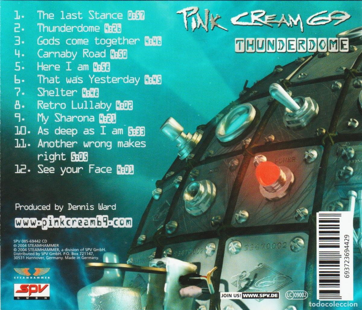 CDs de m&uacute;sica: �R3143 - PINK CREAM 69. THUNDERDOME. CD. - Foto 2