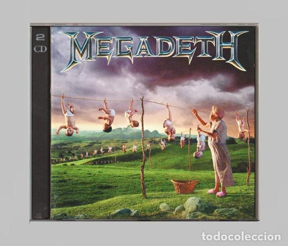 CDs de m&uacute;sica: �R7348 - [DOBLE CD]. MEGADETH. YOUTHANASIA. - Foto 1