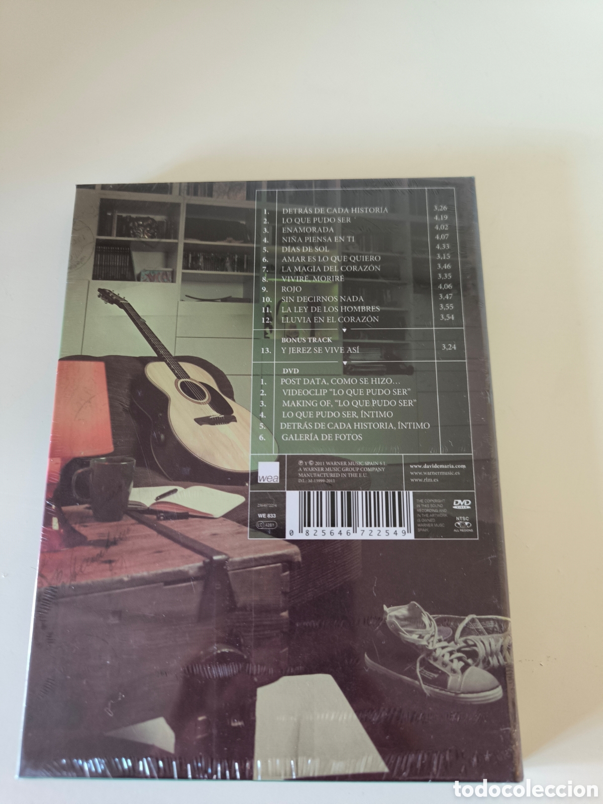 CDs de m&uacute;sica: David Demar&iacute;a . Posdata CD + DVD. Precintado - Foto 2