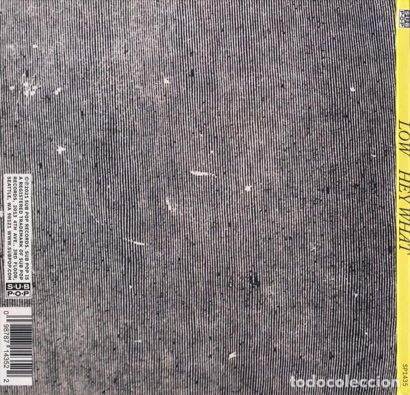 CDs de m&uacute;sica: Low - Hey What (precintado) - Foto 2