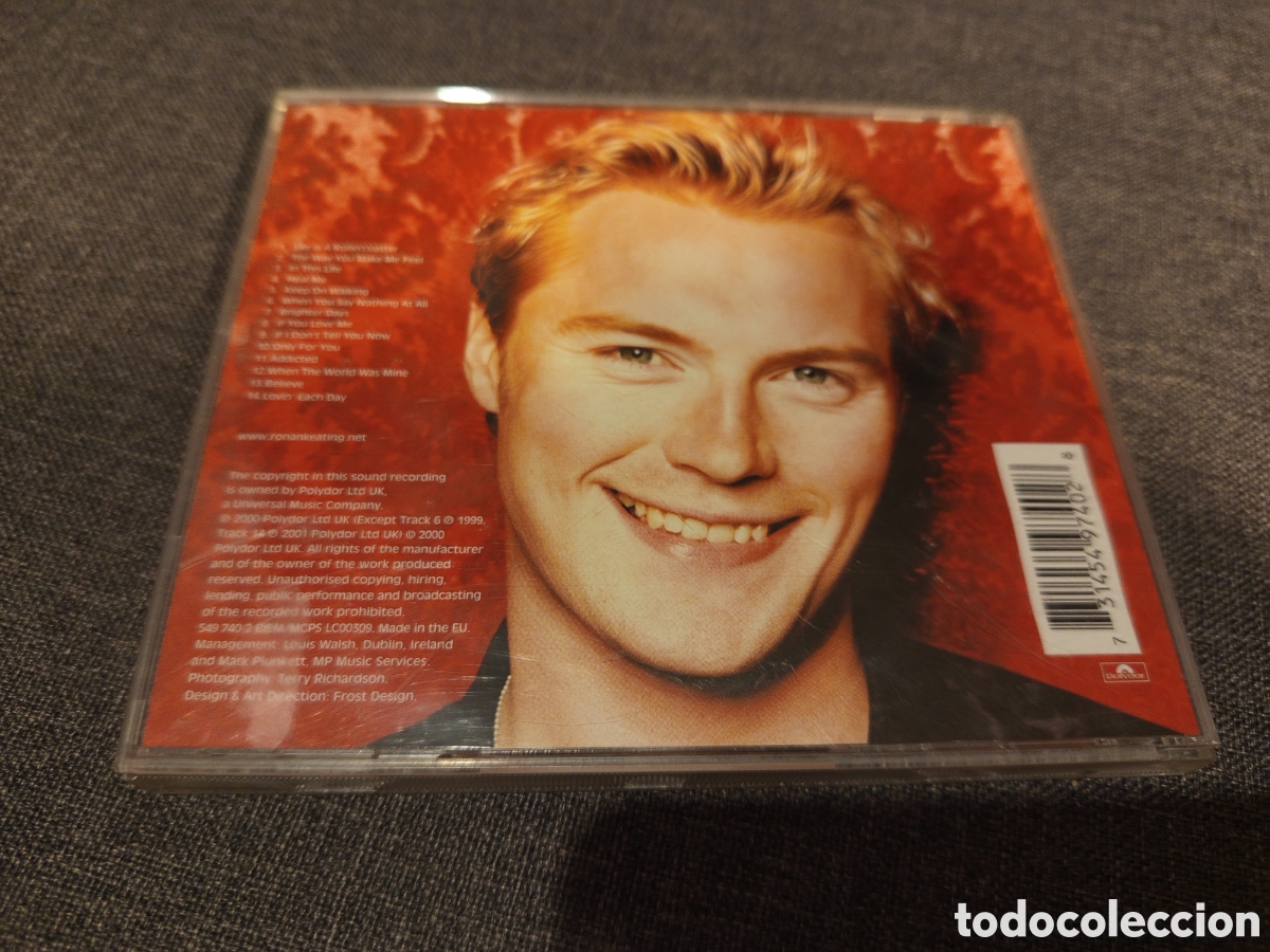 CDs de m&uacute;sica: RONAN KEATING. RONAN (CD) - Foto 3