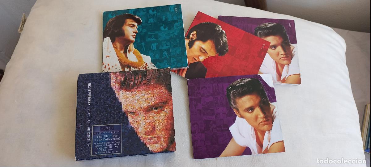 CDs de M&uacute;sica: 3 CDS + LIBRETO. ELVIS PRESLEY-ARTIST OF THE CENTURY. 1999. RCA &ndash; 74321 67061 2
