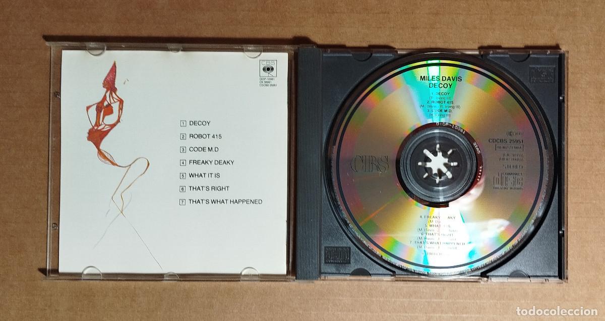 CDs de m&uacute;sica: MILES DAVIS - DECOY - 1984 - Foto 2