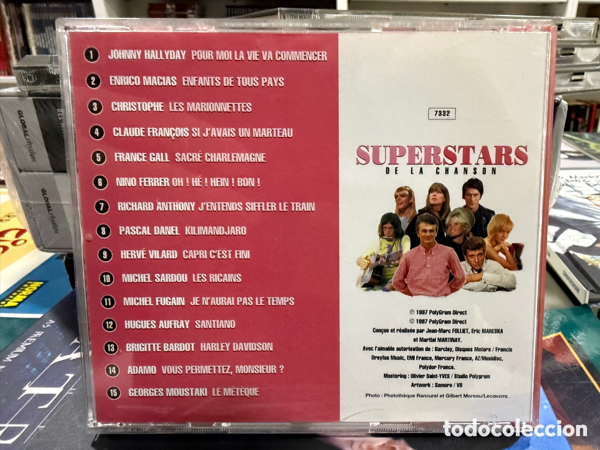 CDs de m&uacute;sica: Varios - Superstars de la Chanson No. 2 (CD) - Foto 2