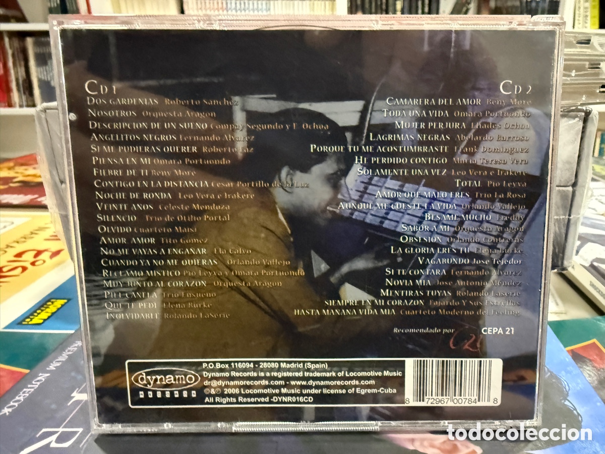 CDs de m&uacute;sica: Varios - Boleros Sin Barreras (2xCD) - Foto 2