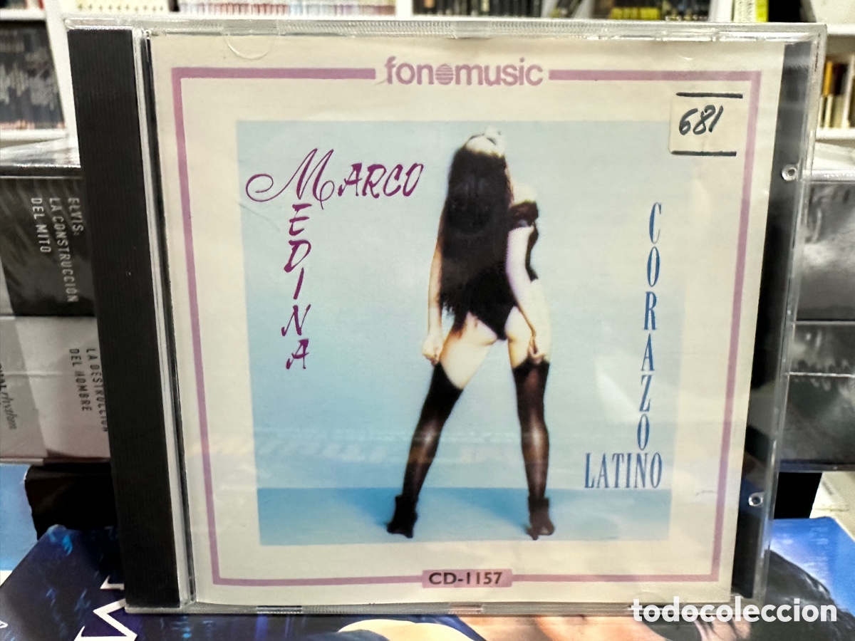 CDs de m&uacute;sica: Marco Medina - Corazon Latino (CD) - Foto 1
