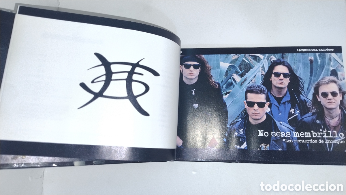 CDs de m&uacute;sica: H&eacute;roes del silencio senderos de traici&oacute;n cede con libro - Foto 4