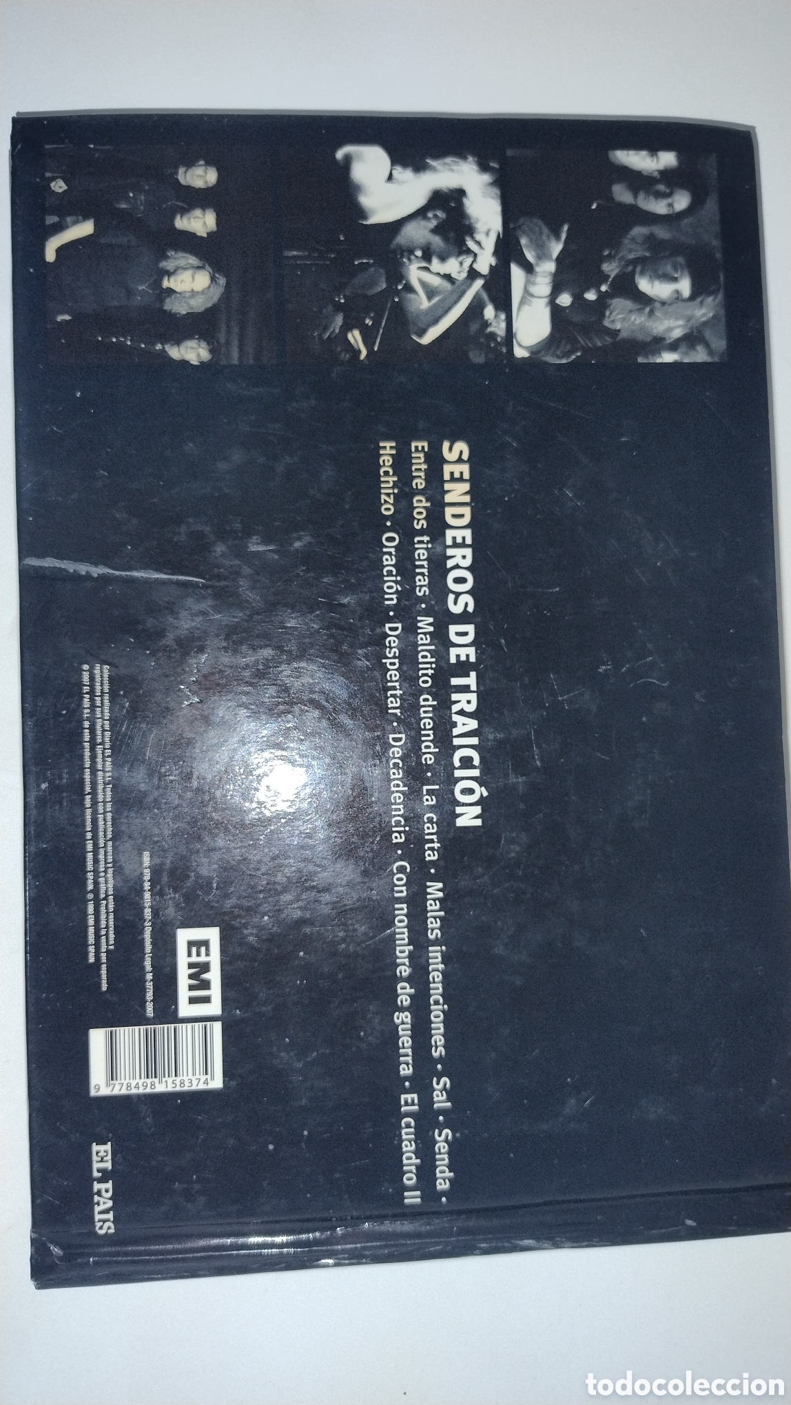 CDs de m&uacute;sica: H&eacute;roes del silencio senderos de traici&oacute;n cede con libro - Foto 6