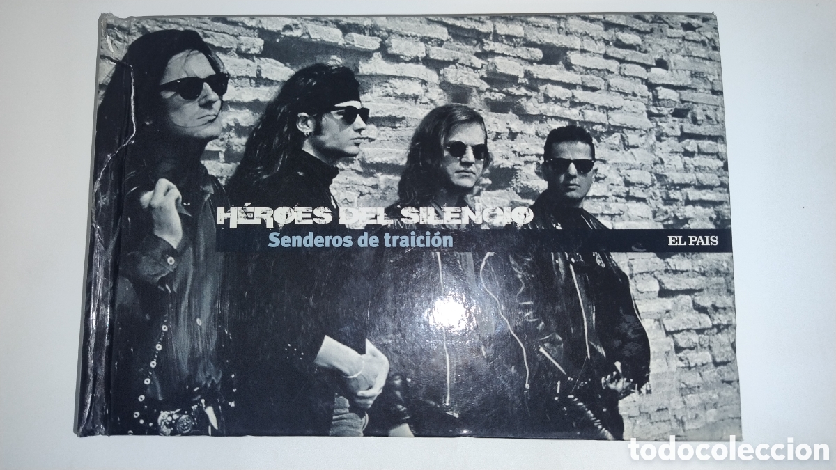 CDs de m&uacute;sica: H&eacute;roes del silencio senderos de traici&oacute;n cede con libro - Foto 1