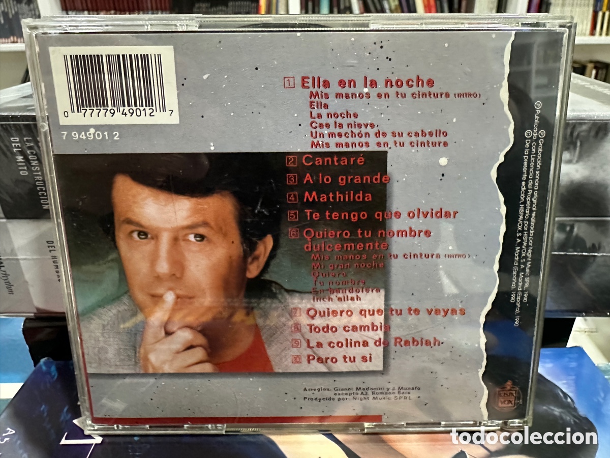 CDs de m&uacute;sica: Adamo - Cantar&eacute; (CD) - Foto 2