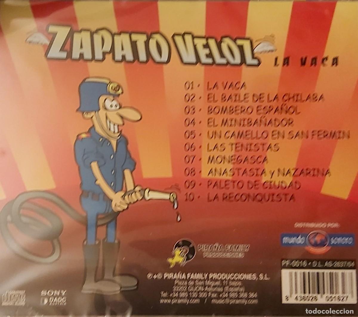 CDs de m&uacute;sica: ZAPATO VELOZ &rdquo;La vaca&rdquo; - Foto 2