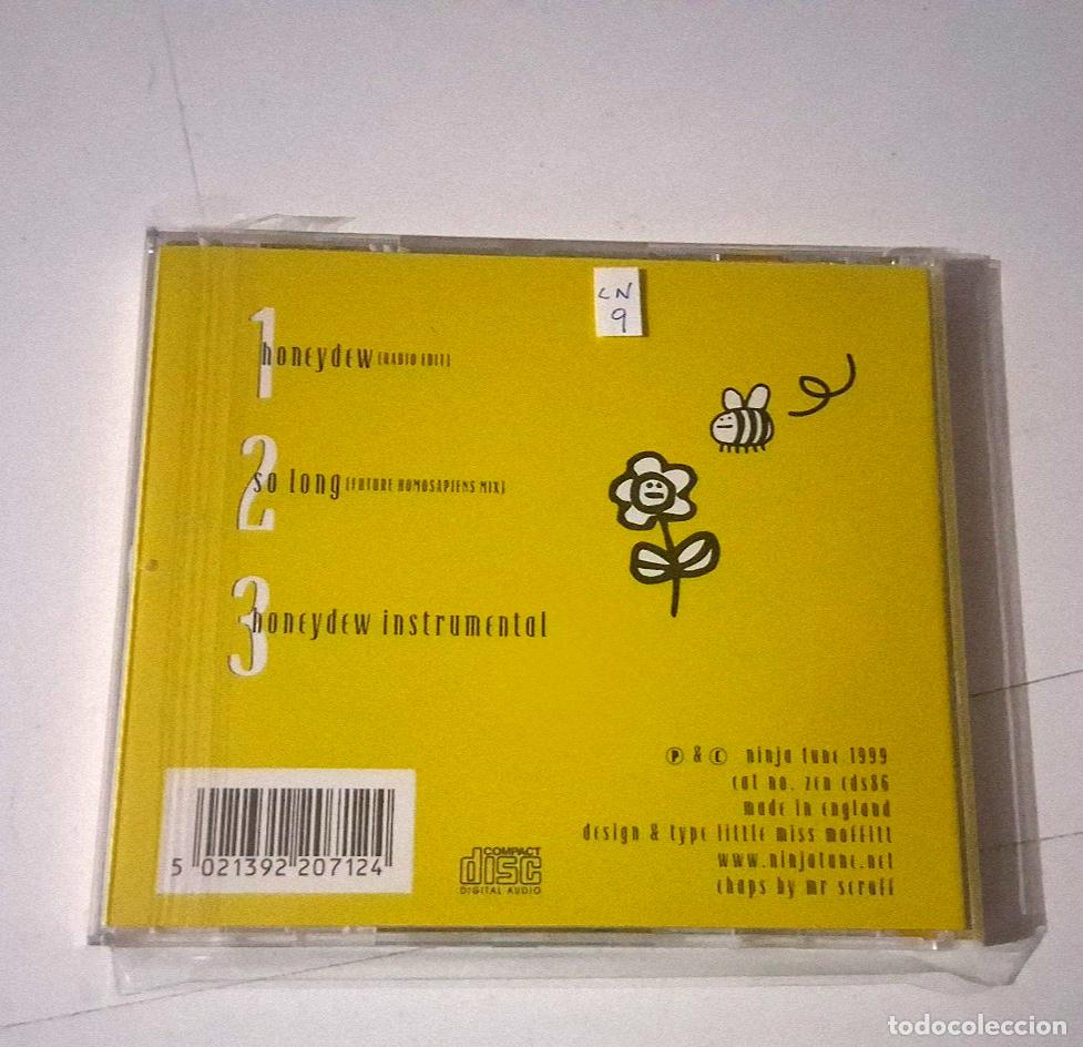 CDs de m&uacute;sica: MR SCRUFF &rdquo;HONEYDEW FEATURING FEEBI&rdquo; CD 3 TRACKS COMO NUEVO - Foto 2