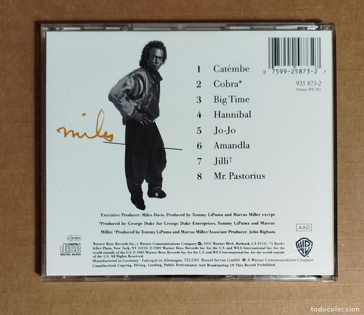 CDs de m&uacute;sica: MILES DAVIS - AMANDLA - 1989 - Foto 3