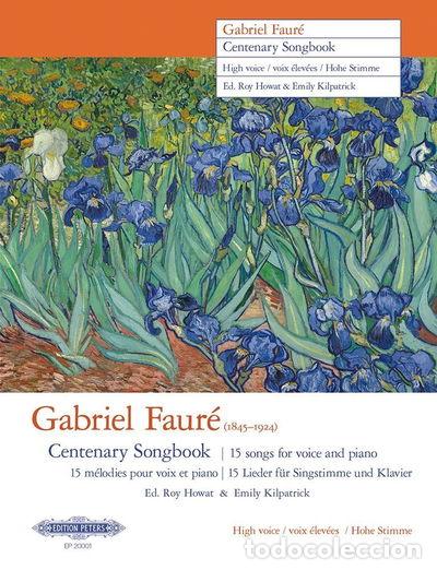 CD de M&uacute;sica: Gabriel Faur&eacute; Centenary Songbook (High Voice)- 9790577023946