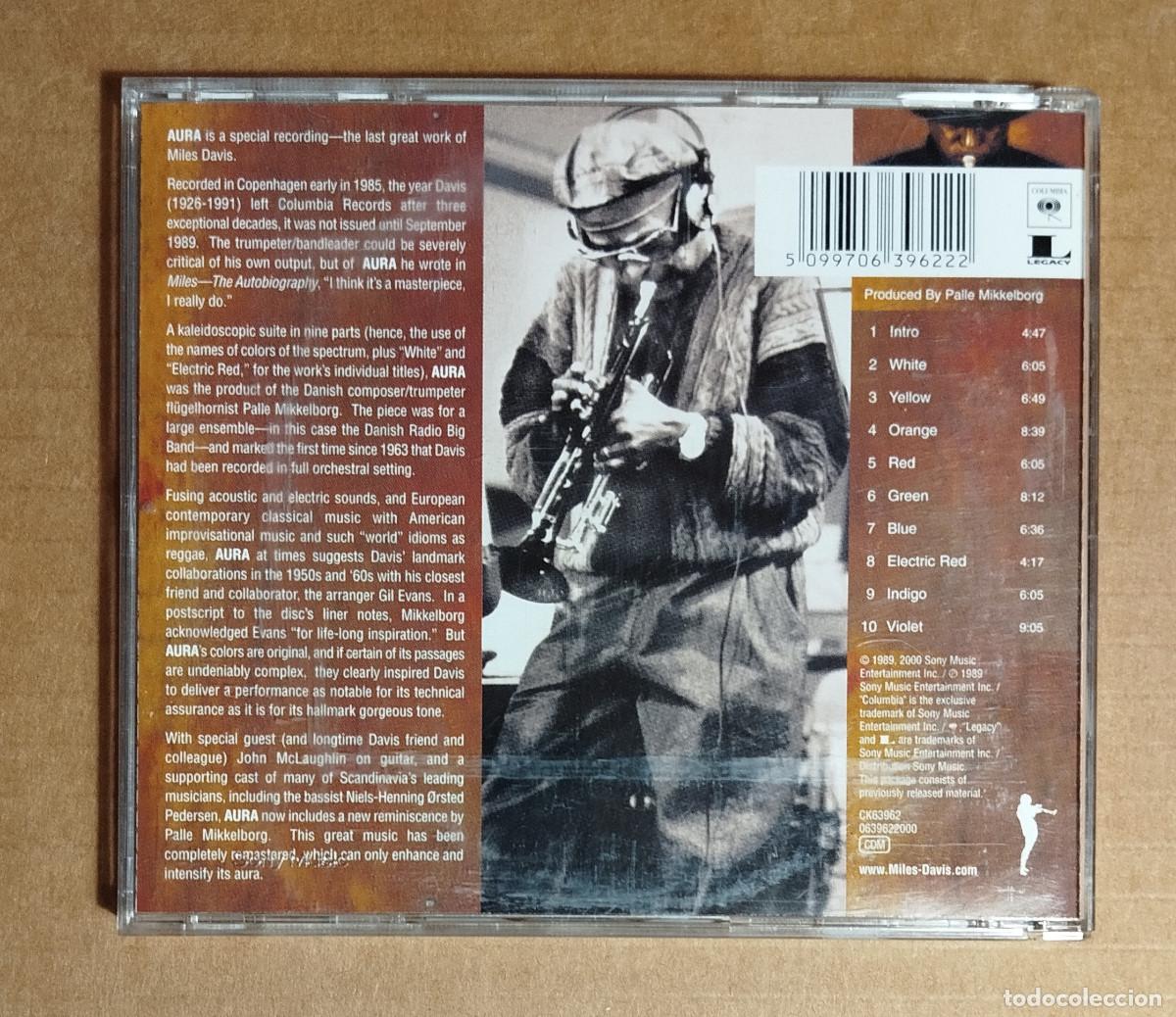 CDs de m&uacute;sica: MILES DAVIS - AURA - 1989/2000 - Foto 3