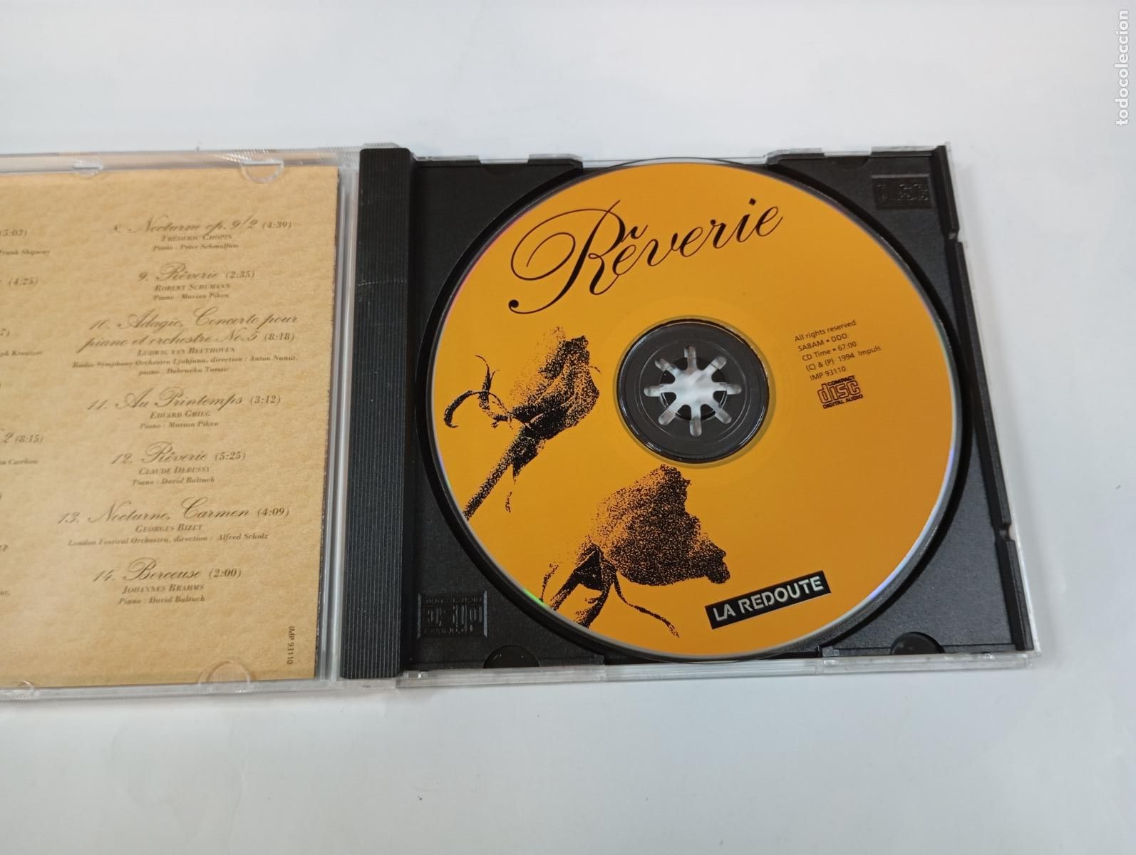 CDs de m&uacute;sica: REVERIE. CD. TDKV143 - Foto 3
