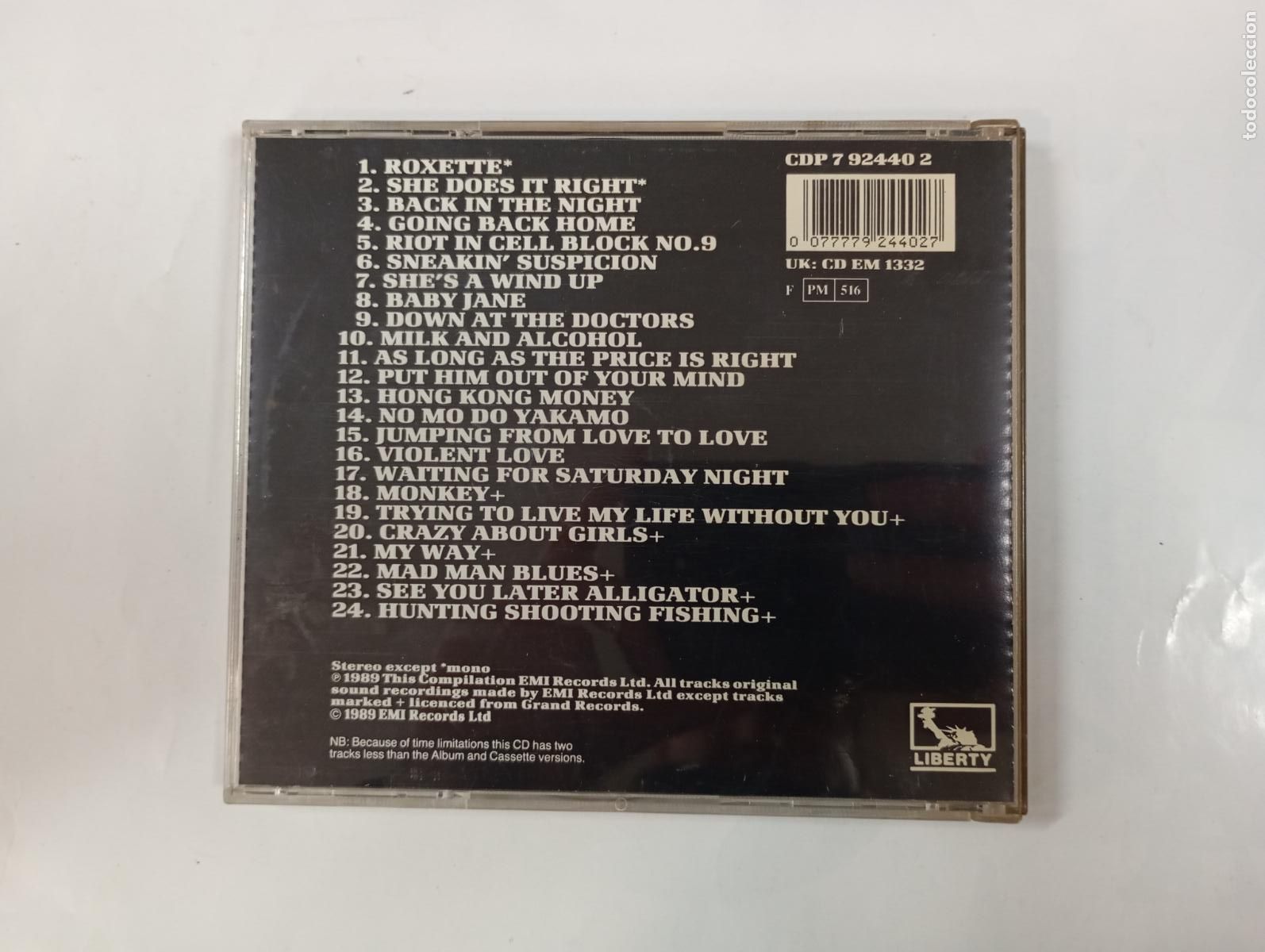 CDs de m&uacute;sica: DR. FEELGOOD. SINGLES. CD. TDKV143 - Foto 2