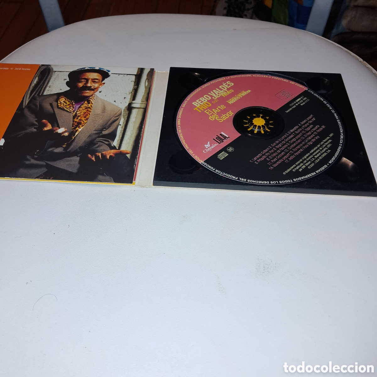 CDs de m&uacute;sica: Bebo Valdes, El arte del sabor, compact disc - Foto 2