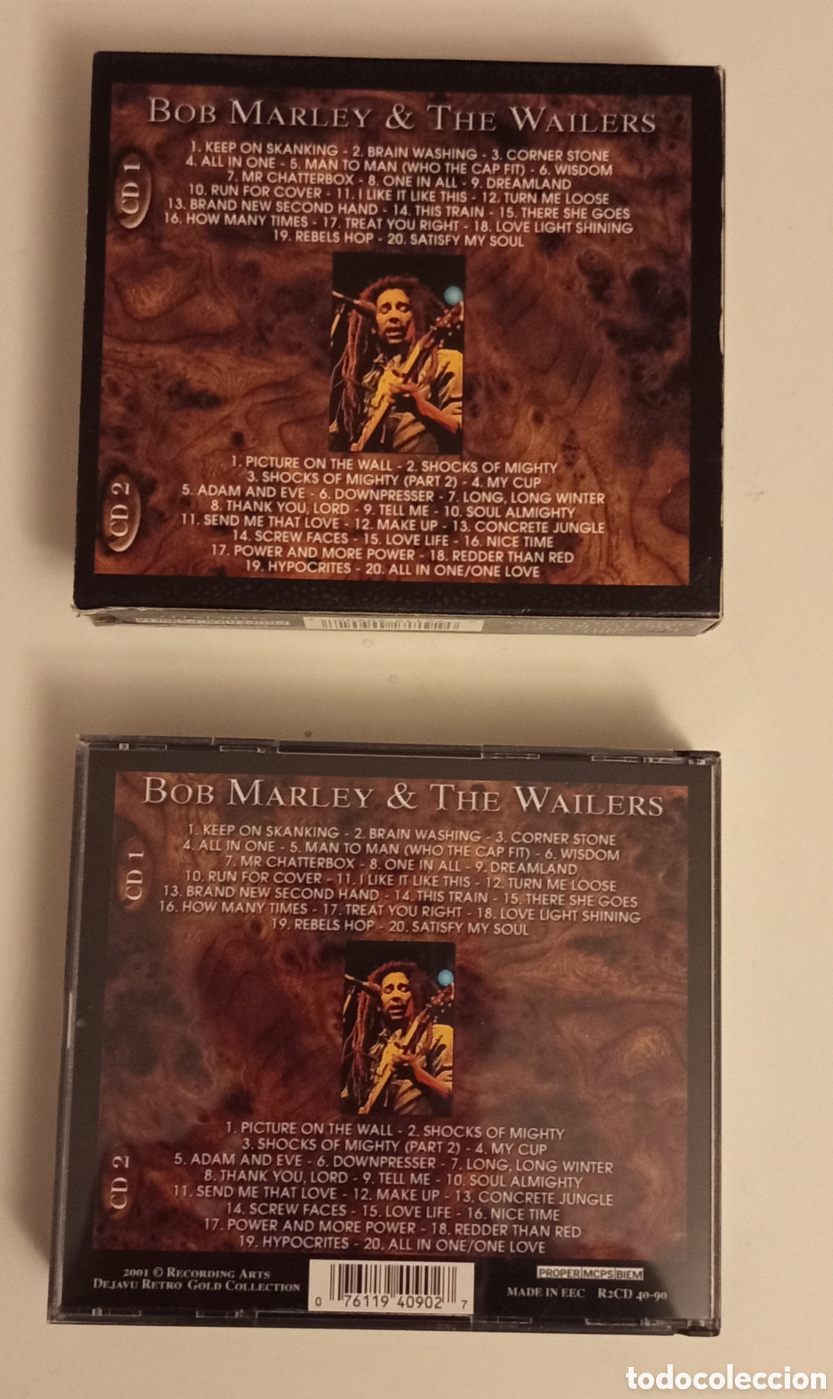 CDs de m&uacute;sica: BOB MARLEY & THE WAILERS 2 CD CLASSICS - Foto 4