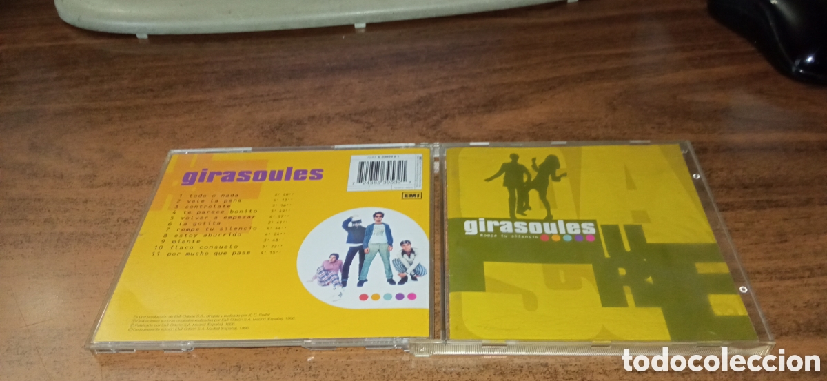 CD di Musica: GIRASOULES - ROMPE TU SILENCIO (1996)