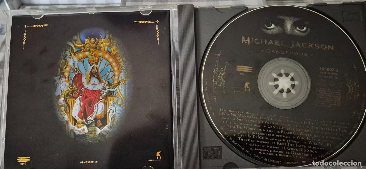 CDs de m&uacute;sica: CD - MICHAEL JACKSON - DANGEROUS - Foto 3