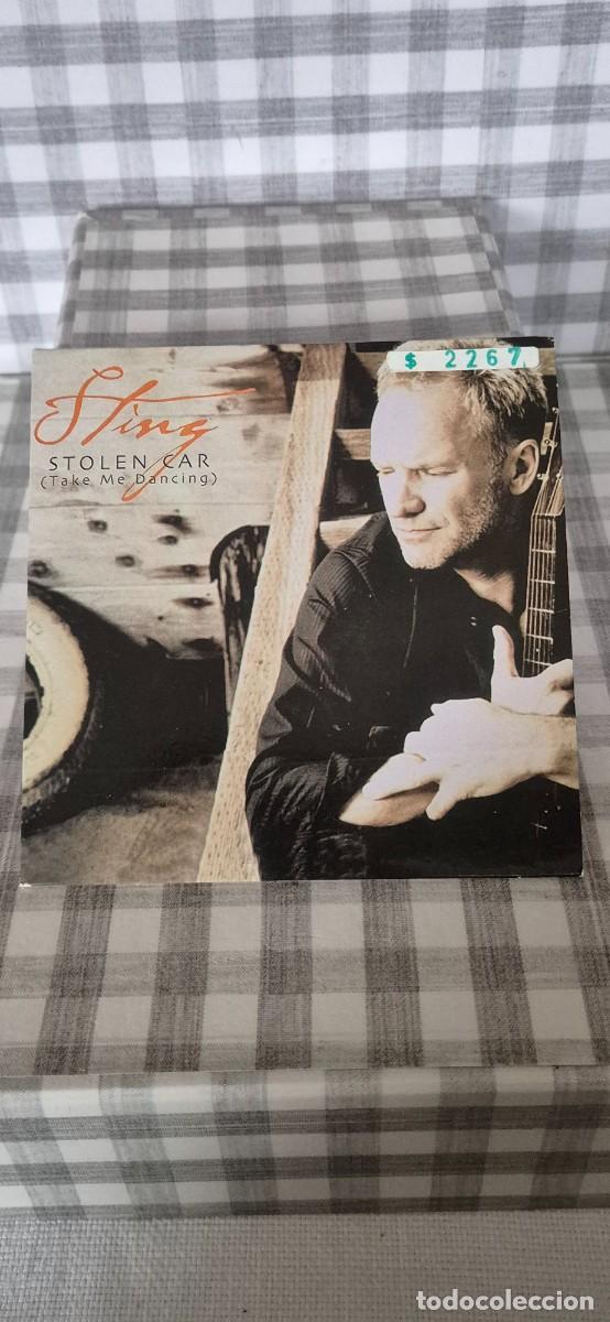 CDs de m&uacute;sica: CD PROMO - STING - STOLEN CAR - Foto 1