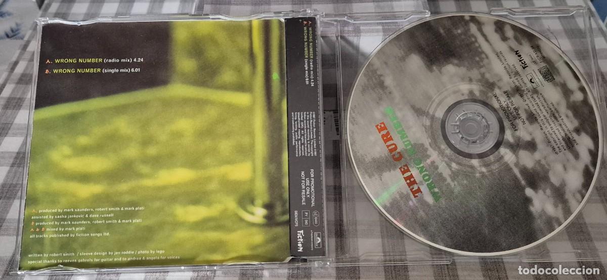 CDs de m&uacute;sica: CD PROMO - THE CURE - WRONG NUMBER - Foto 3