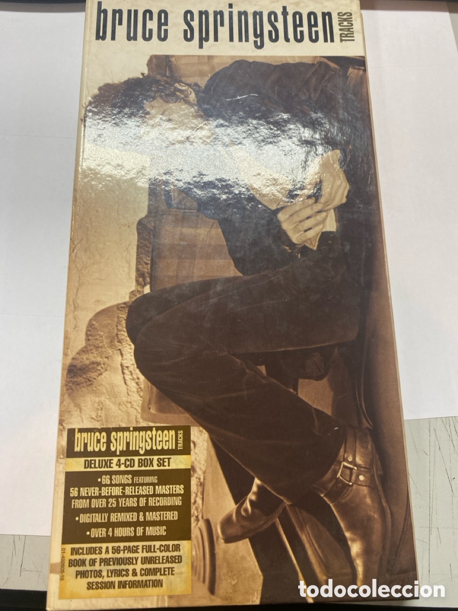 CDs de m&uacute;sica: BRUCE SPRINGSTEEN - TRACKS CAJA CON 4 CD + LIBRO - Foto 1